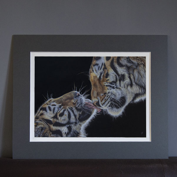 An Unbreakable Bond Print - Preview image  British Wildlife Art